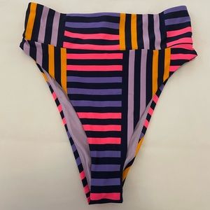 Aerie High waisted high cut cheeky bottom - geometric print